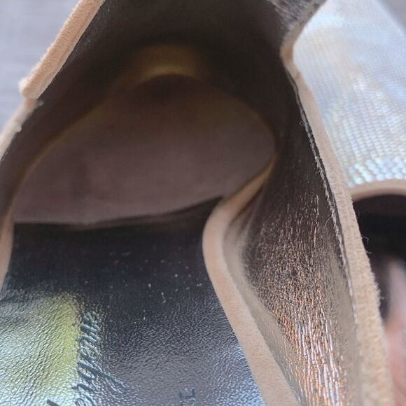 New Robert Clergerie Paris Alice open heel flat mules loafers slippers - Picture 9 of 16